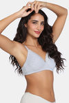 Zivame Beautiful Basics Padded Non Wired 3/4th Coverage T-Shirt Bra ( Pack of 2 ) - Multicolor — thumbnail 3
